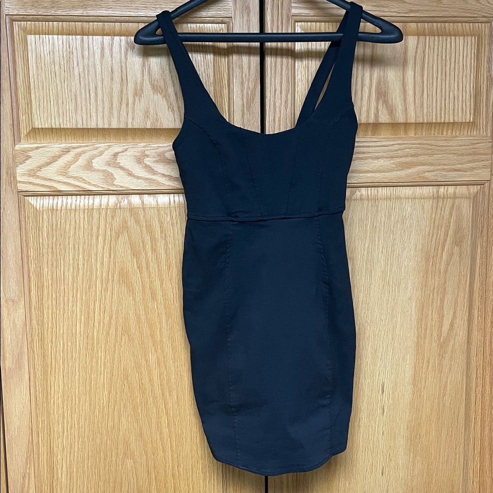 Altar'd State Black Stretch Bodycon Dress Size Small